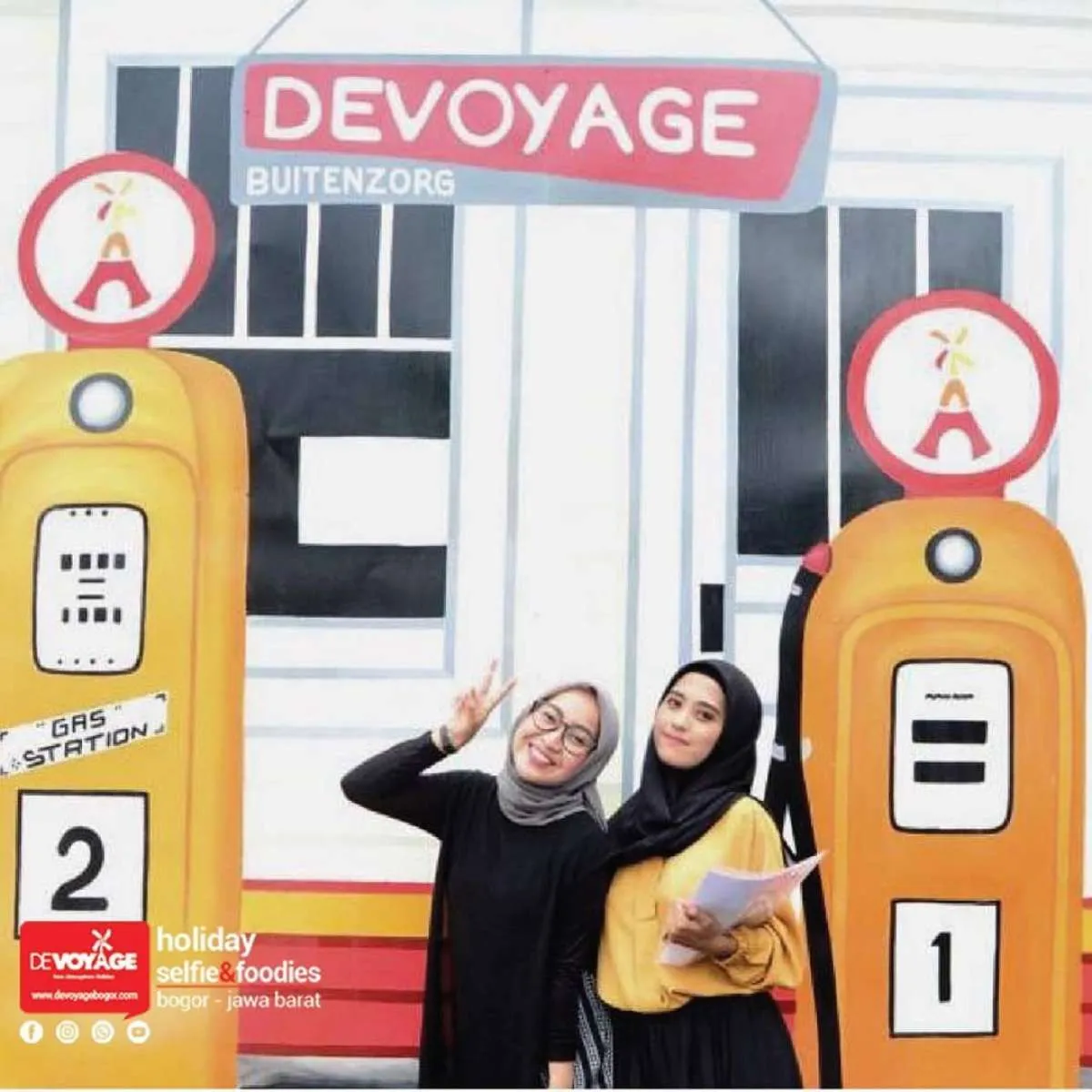 Devoyage, tempat wisata Bogor rasa Eropa cocok untuk foto-foto 