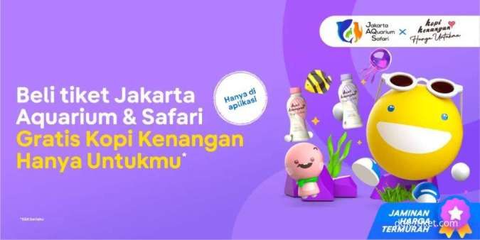 Beli Tiket Jakarta Aquarium dan Safari, Gratis Kopi Kenangan Hanya di Tiket.com