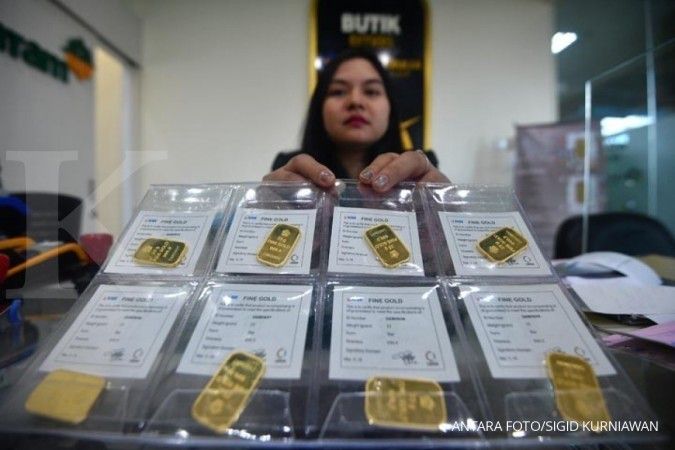Kuartal I 2018, penjualan emas Antam melompat 226% 