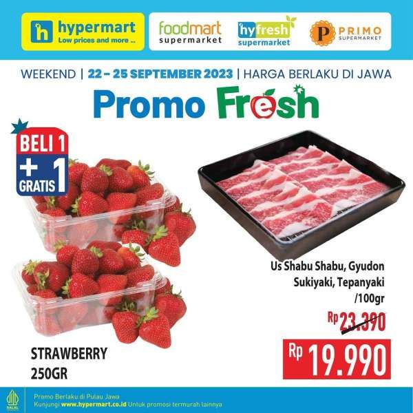 Katalog Promo JSM Hypermart Terbaru 22-25 September 2023, Promo Fresh
