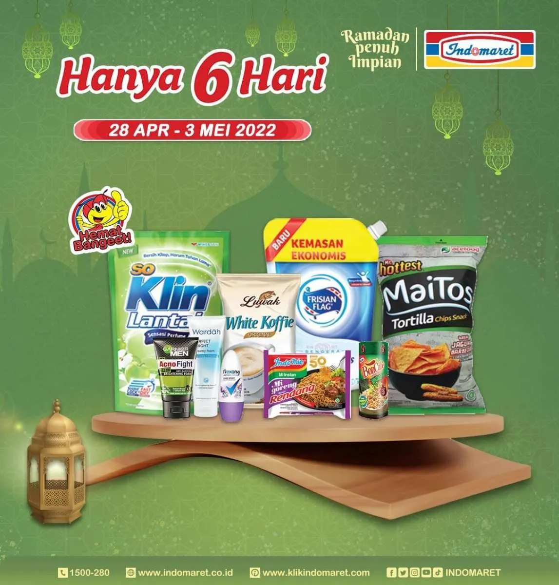 Katalog Promo Indomaret Hanya 6 Hari Periode 28 April-3 Mei 2022