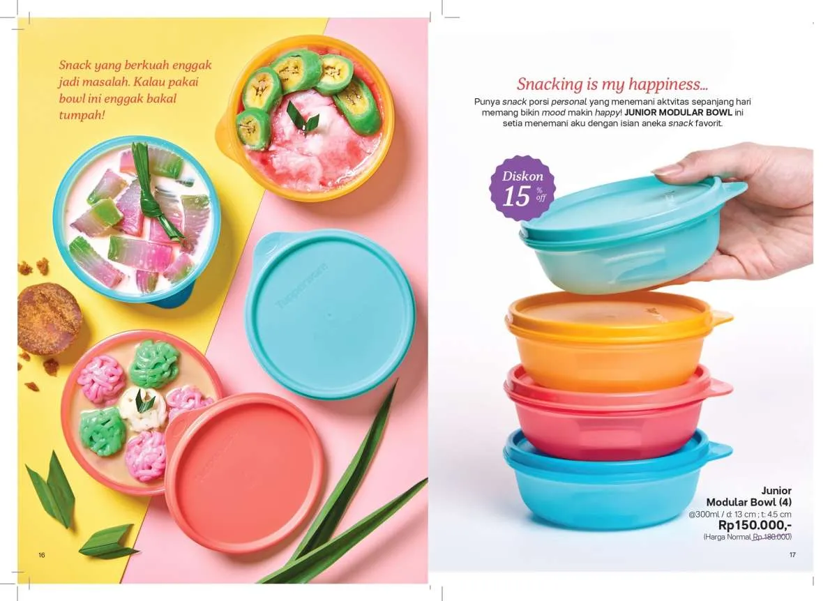 Sudah gajian, ini tawaran diskon di katalog promo Tupperware Oktober 2021
