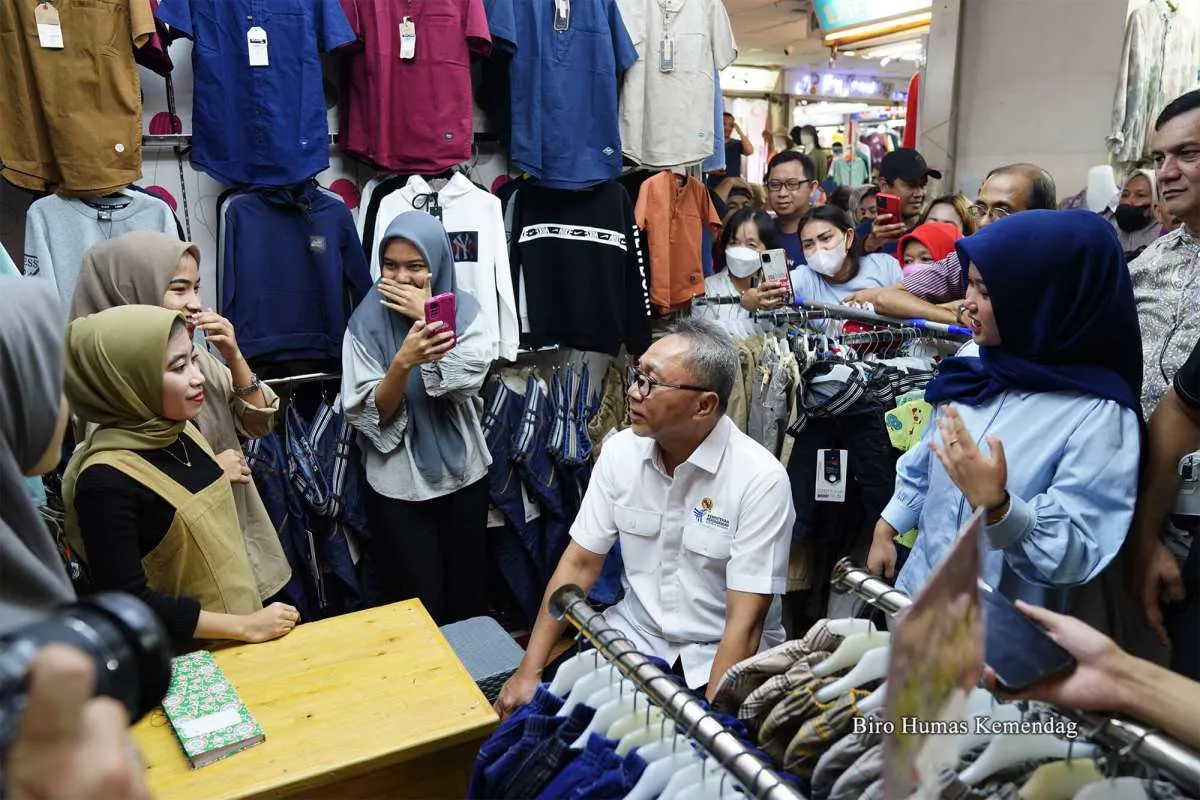 Viral Pedagang Tanah Abang Minta E-commerce, Ini Kata Kemendag