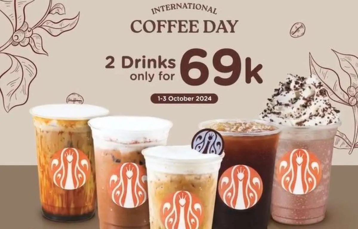Promo J.CO Spesial Hari Kopi Internasional dan Hari Batik Nasional Bulan Oktober 2024