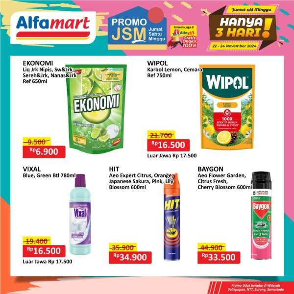 Promo JSM Alfamart Weekend 22-24 November 2024