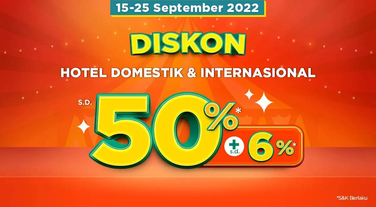 Promo Pegivaganza PegiPegi, Diskon Hotel Domestik & Internasional s.d 50%