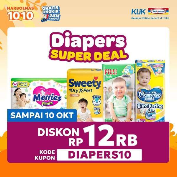 Promo 10.10 di Klik Indomaret 10 Oktober 2024