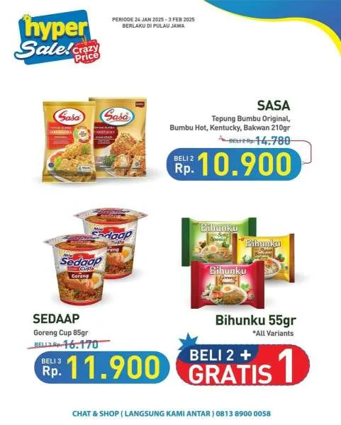 Promo Hypermart Hyper Sale Periode 24 Januari-3 Februari 2025