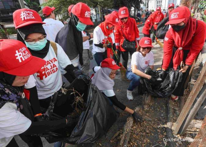 HM Sampoerna dan Waste4Change Daur Ulang Hampir 3 Ton Sampah pada 2024