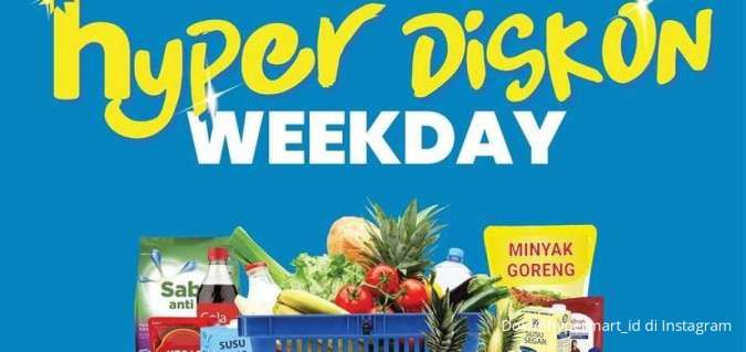 Belanja di Katalog Promo Hypermart Hyper Diskon Weekday Mulai 14 Februari 2023