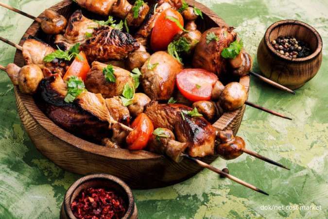 Resep Shashlik, Sate Daging ala Rusia untuk Pesta Malam Tahun Baru