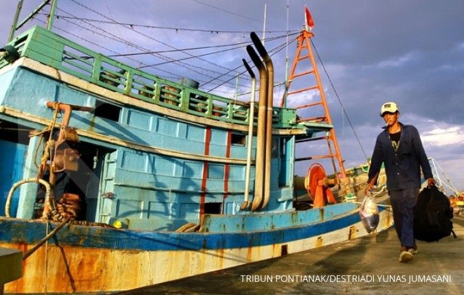 KKP tangkap 163 kapal ikan ilegal sepanjang 2016