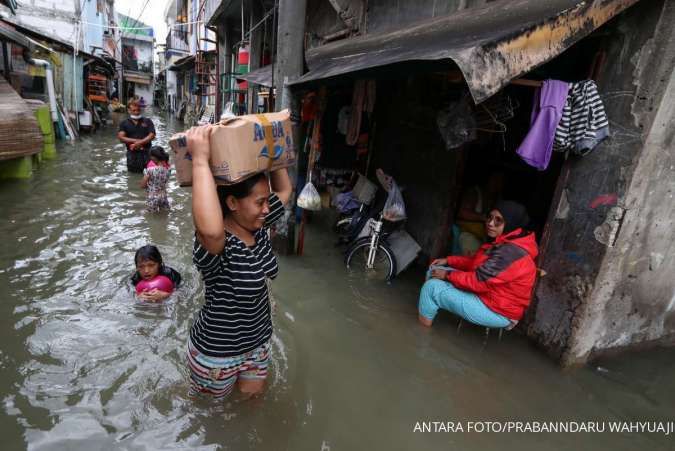 Jakarta Sekitarnya Waspada Bencana, Tengok Peringatan Dini Cuaca Besok Hujan Lebat