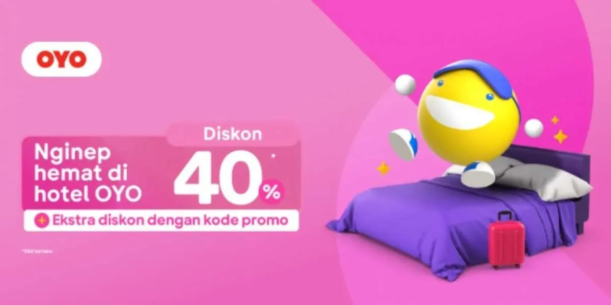 Promo Hotel OYO di Tiket.com, Diskon Hingga 40% Berlaku Sampai 23 Maret 2022