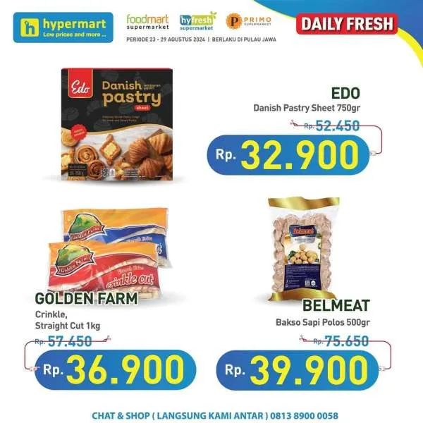 Promo JSM Hypermart Hyper Diskon Weekend Periode 23-26 Agustus 2024