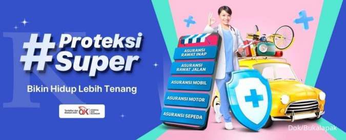 Penuhi Kebutuhan Masyarakat Akan Proteksi, Bukalapak Sediakan Produk Asuransi Mulai dari Rp 15 ribu