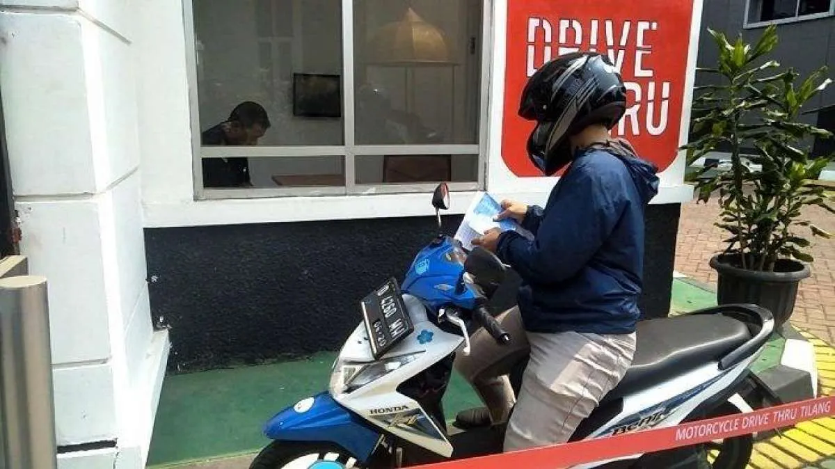 Tilang Drive Thru, mengurus tilang lebih praktis