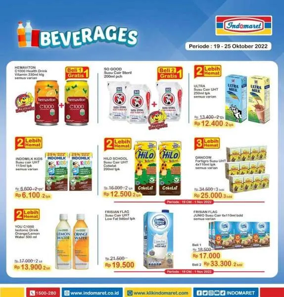 Promo Indomaret Super Hemat Periode 19-25 Oktober 2022