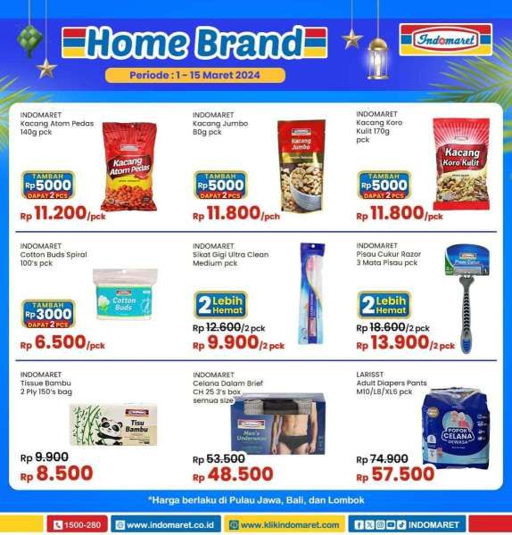 Promo Indomaret Super Hemat Periode 1-15 Maret 2024