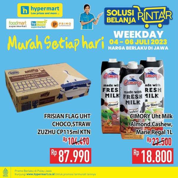 Katalog Promo Hypermart Weekday Terbaru 4-6 Juli 2023