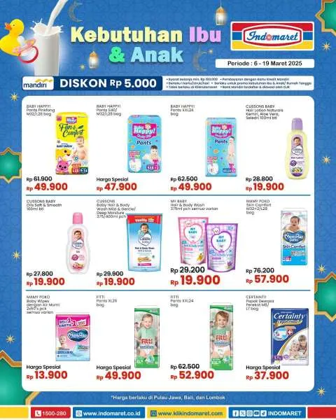 Promo Indomaret Super Hemat Periode 6-19 Maret 2025