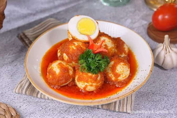 3 Resep Telur Balado Ala Minangkabau, Referensi Sajian Buka Puasa yang Nikmat