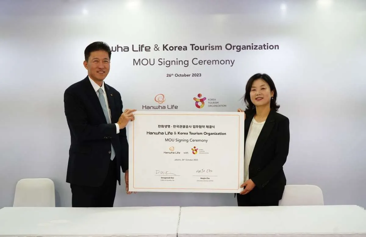 Hanwha Life Jalin Kerjasama dengan Korea Tourism Organization (KTO)