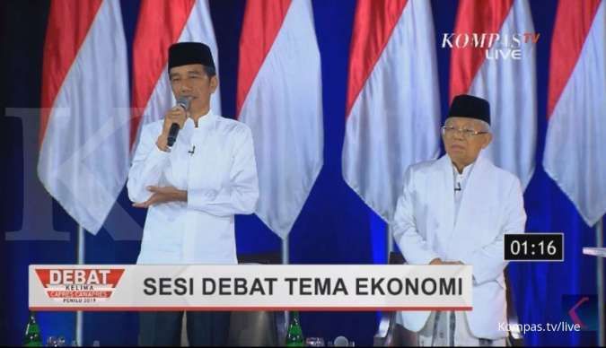 UPDATE real count pilpres KPU (23 April, 17.00 WIB) Jokowi 55,08%-Prabowo 44,92%