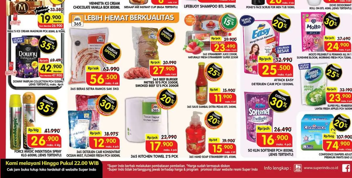 Promo Superindo Terbaru Jelang Akhir Bulan Agustus 2022, Jangan Lewatkan!