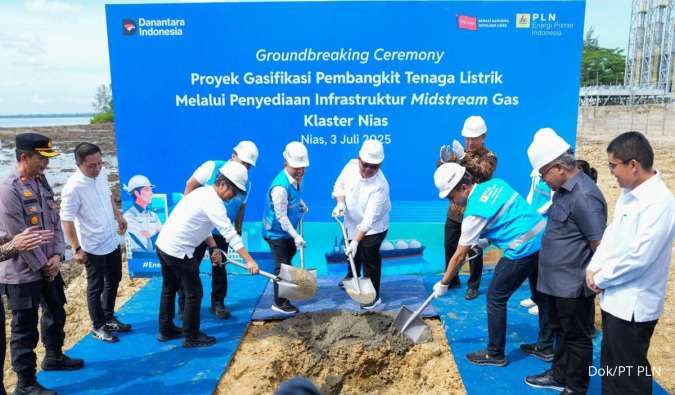 PLN Mulai Pembangunan Gasifikasi PLTMG di Nias