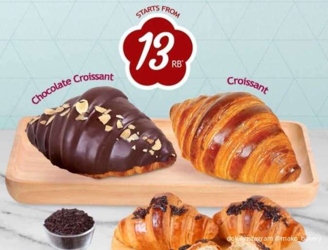 Jangan Sampai Kehabisan! Promo Croissant Mako Bakery Diskon Besar Pekan Ini