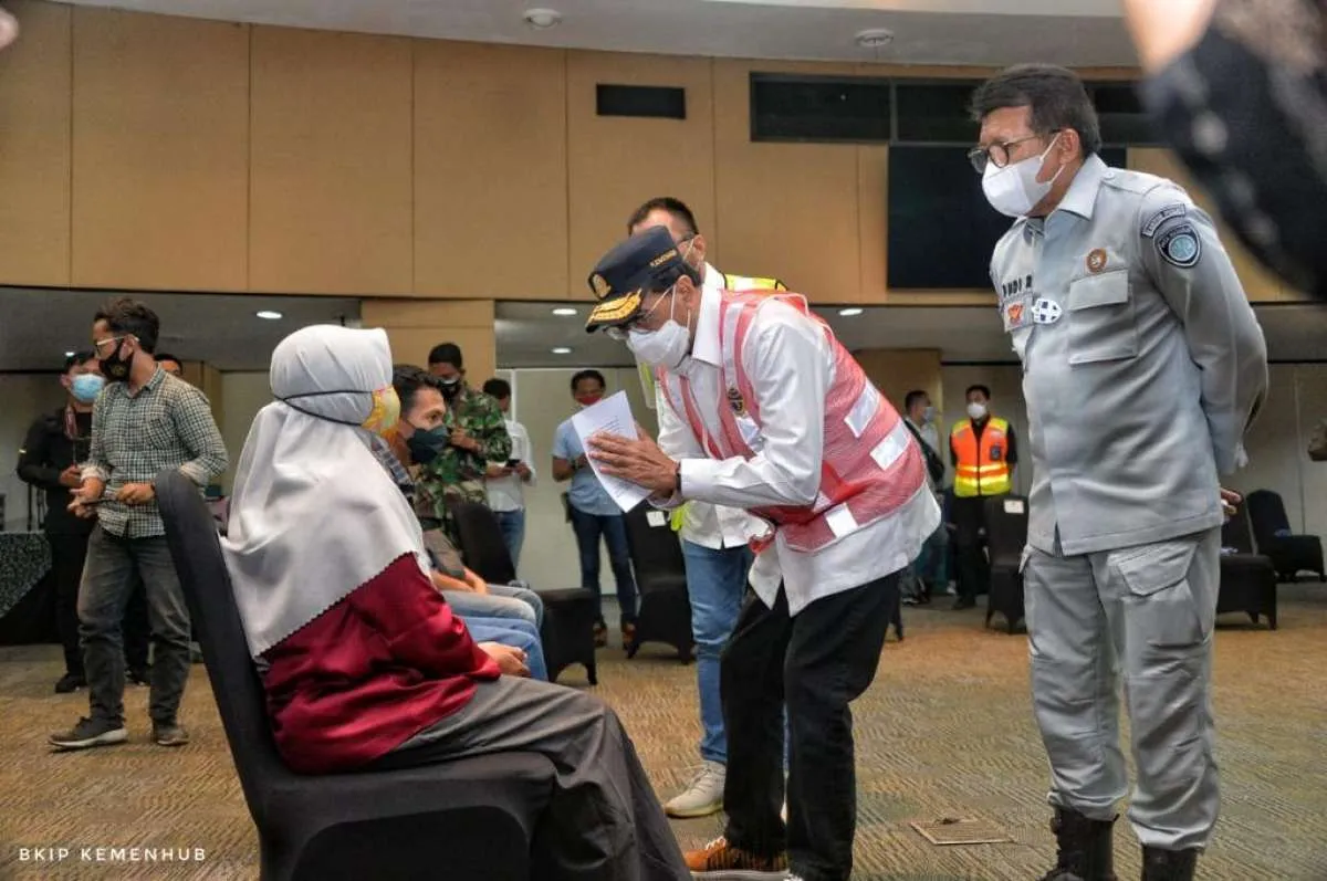 Ini instruksi Jokowi ke menhub terkait jatuhnya pesawat Sriwijaya Air