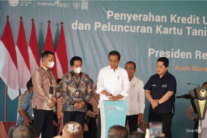 Dukung Ketahanan Pangan, Presiden Luncurkan Kartu Tani Digital dan KUR BSI di Aceh