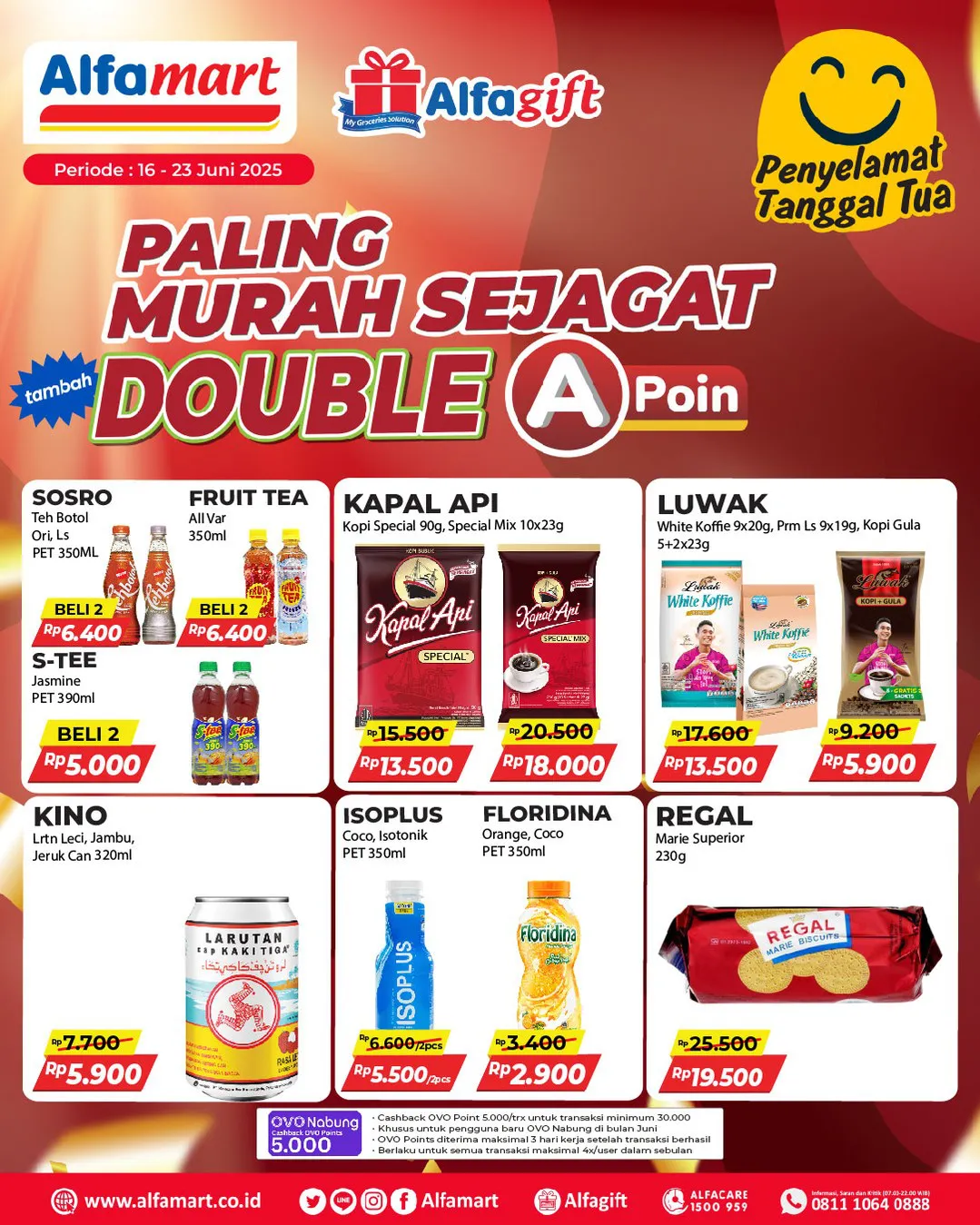 Promo Alfamart Paling Murah Sejagat Periode 16-23 Juni 2025