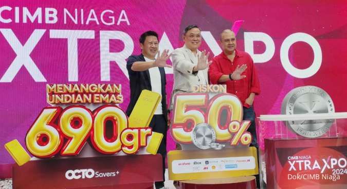 Meriahkan HUT ke-69, CIMB Niaga Apresiasi Loyalitas Nasabah dengan XTRA XPO 2024