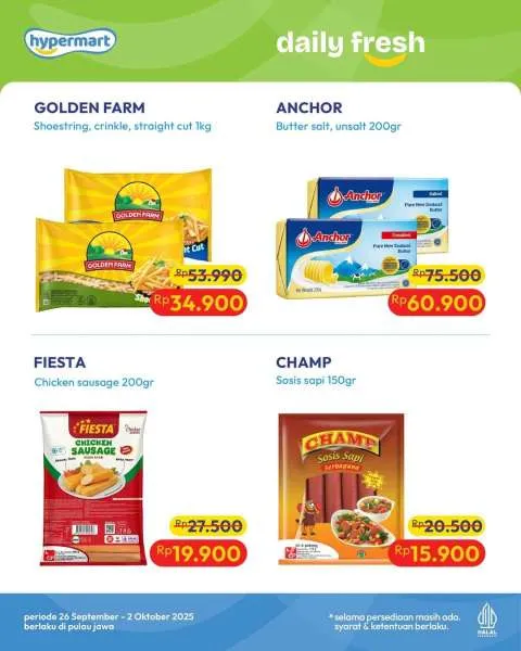 Promo JSM Hypermart Hyper Diskon Weekend Periode 26-29 September 2025