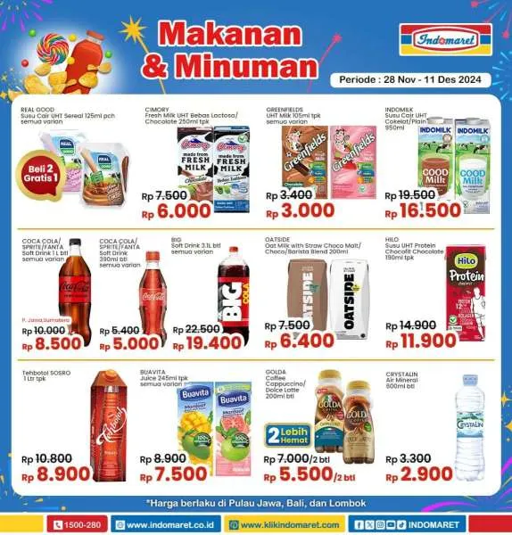 Promo Indomaret Super Hemat Periode 28 November-11 Desember 2024