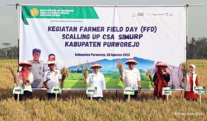 Produkvitas Tinggi, Kementan Sebut Lahan CSA Hasilkan 7,44 Ton Per Ha GKP