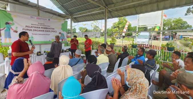 Sinar Mas Land Gelar Pelatihan Pertanian Ramah Lingkungan bagi Puluhan Petani Binaan