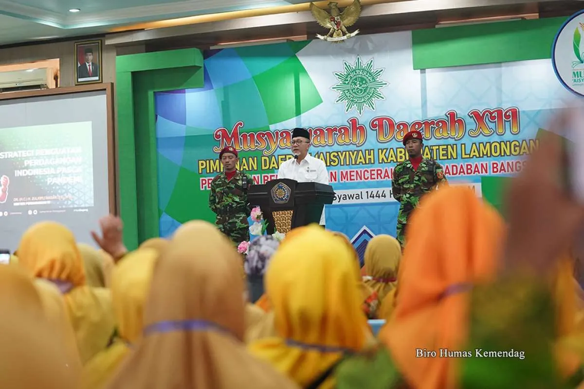 Sambut Musda Aisyiyah Lamongan, Mendag:Tingkatkan Peran Muslimah sebagai Pelaku Usaha