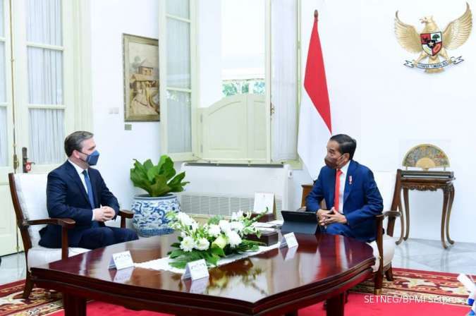Jokowi Terima Kunjungan Menlu Serbia, Bahas Soal Gandum dan CPO
