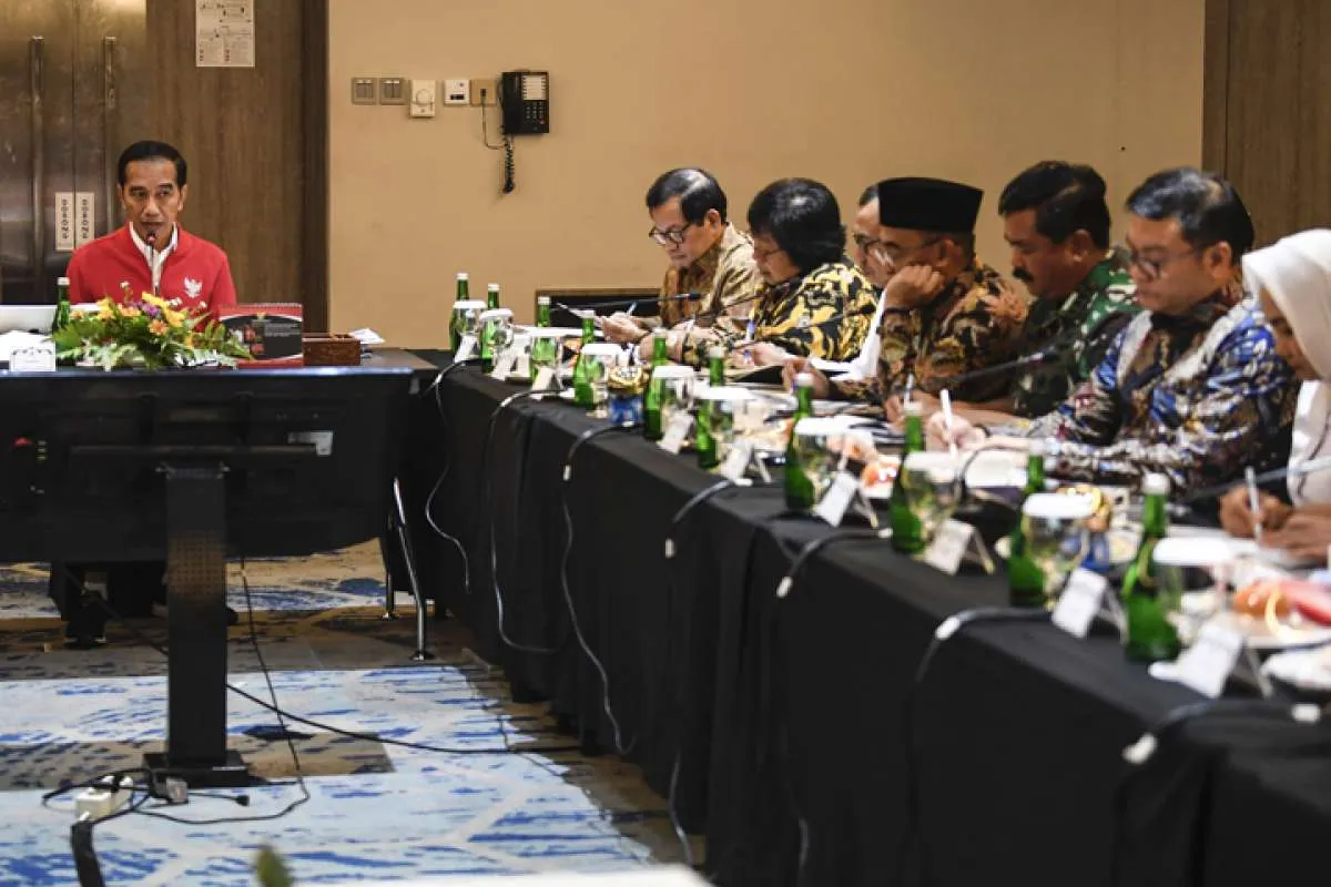 Darurat asap, Jokowi salat minta hujan di Pekanbaru