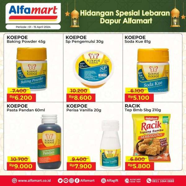 Promo Alfamart Sambut Lebaran 1-15 April 2024 Edisi Kebutuhan Dapur