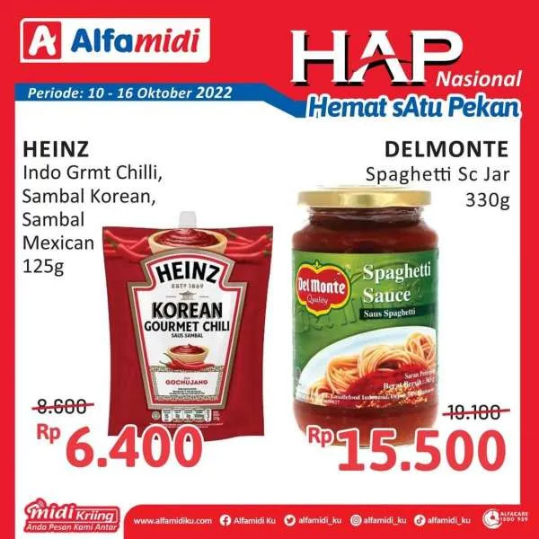 Promo Alfamidi Hemat Satu Pekan Periode 10-16 Oktober 2022