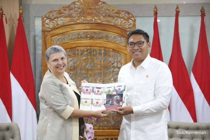 Bertemu Pemerintah Australia, Kementan Dorong Pengembangan Cetak Sawah