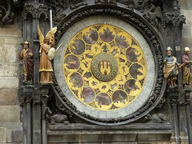 Kota Praha: Jam Astronomi