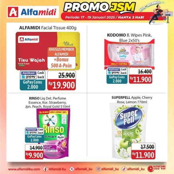 Promo JSM Alfamidi Periode 17-19 Januari 2025