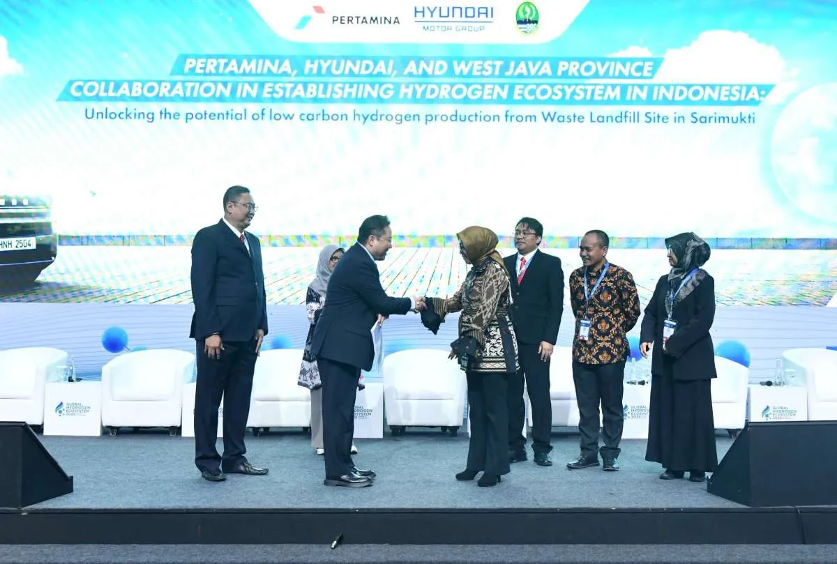 Pertamina, Hyundai Motor Grup, & Pemprov Jawa Barat Kembangkan Waste-to-Hydrogen