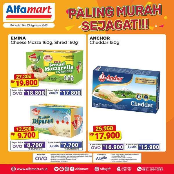 Harga Promo Alfamart Terbaru 16-23 Agustus 2023, Promo Paling Murah Sejagat