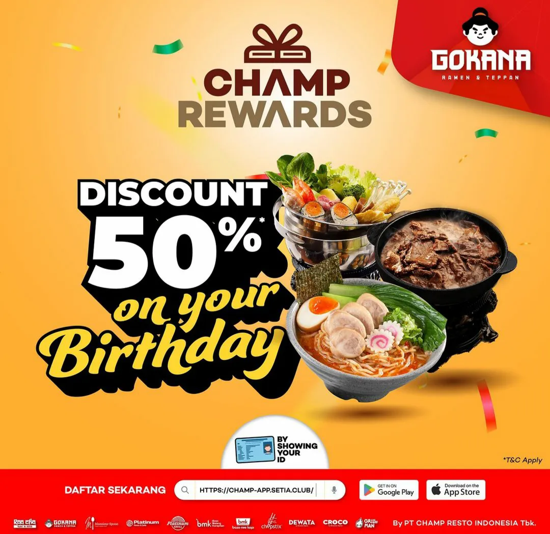 Gokana birthday voucher